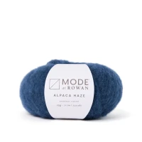 Włóczka MODE Alpaca Haze 011 Navy - mieszanka alpaki i wełny