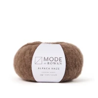 Włóczka MODE Alpaca Haze 016 Cocoa - mieszanka alpaki i wełny