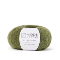 Włóczka MODE Alpaca Haze 018 Khaki - mieszanka alpaki i wełny