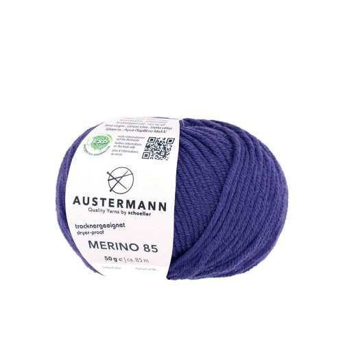 Włóczka Merino 85 color 011 Lila