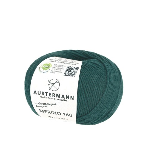 Włóczka Merino 160 color 221 Tanne