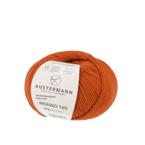 Włóczka Merino 160 color 267 Terracotta