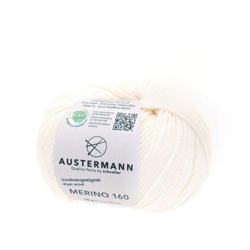 Włóczka Merino 160 color 210 Natur