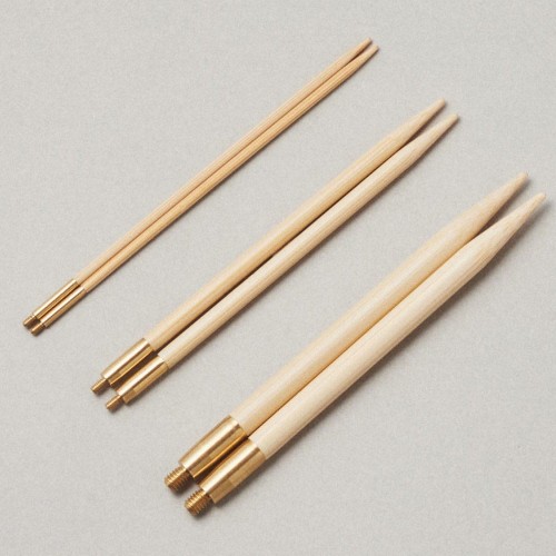 Druty wymienne Shirotake 10cm z gwintem M2