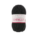 Włóczka Chenille 015 Schwarz