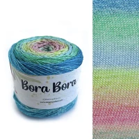 Włóczka Bora Bora 927 - mieszanka bawełny z bambusem