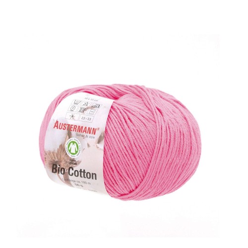 Włóczka Bio Cotton 015 Pink