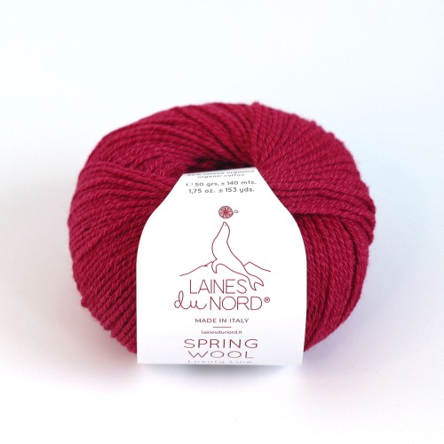 Spring Wool 017 - mieszanka merino z bawełną