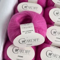 Włóczka Cardiff Prime 134 Marilyn - mieszanka kaszmiru z jedwabiem
