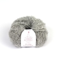 Włóczka Piuma Cashmere kol.GR1 - miękka mieszanka merino z kaszmirem