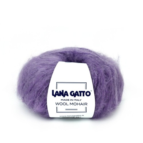 Włóczka Wool Mohair 8391 Lilla Medio