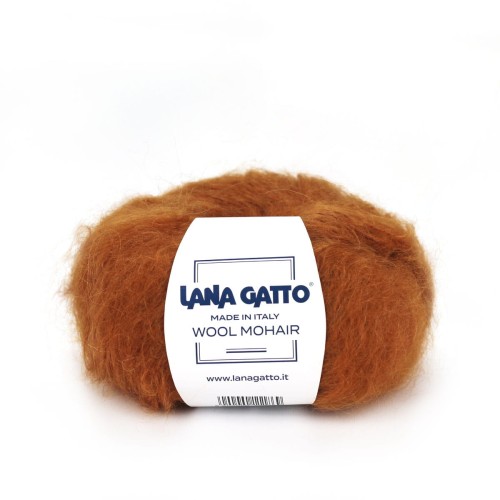 Włóczka Wool Mohair 14198 Senape