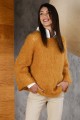 sweter z włóczko wool mohair