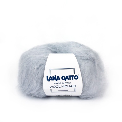 Włóczka Wool Mohair 6033 Perla