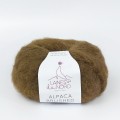 włóczka alpaca brushed w kolorze oliwki