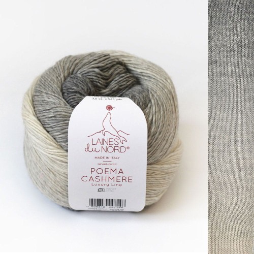 miękka włóczka poema cashmere z efektem gradientu