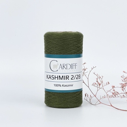 Włóczka Kashmir 2/28 - 180 Jungle - 100% kaszmir
