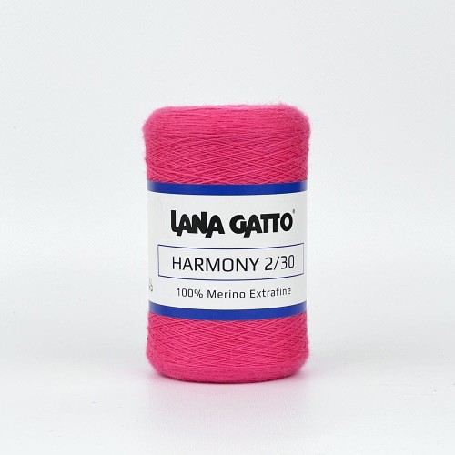 100% wełna merino typu lace w kolorze różowym