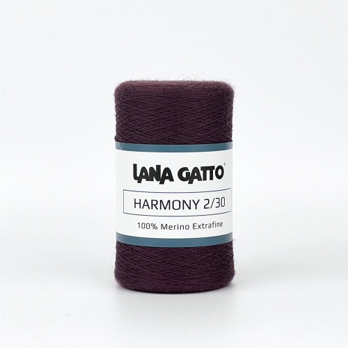 Włóczka Harmony 2/30 19022 Marrone typu lace