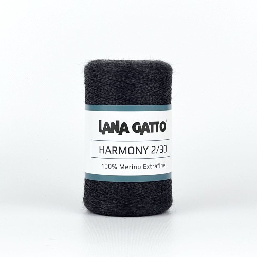 Włóczka Harmony 2/30 20214 Antracite typu lace