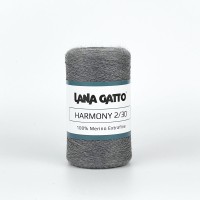Włóczka Harmony 2/30 20742 Grigio Medio typu lace