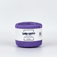 Włóczka Paillettes 30788 Viola - fantazyjna włóczka z drobnymi cekinami