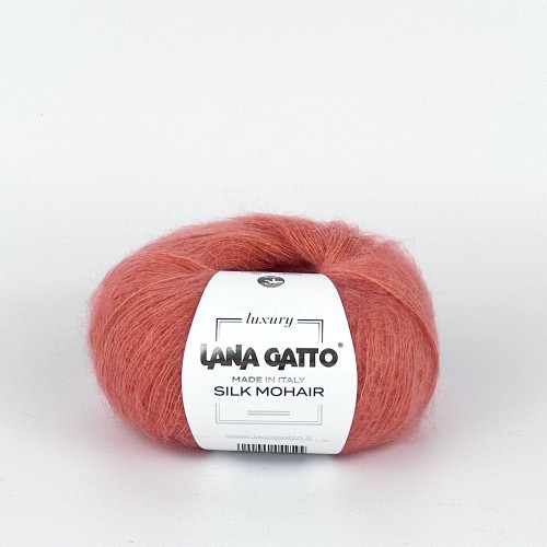 Włóczka Silk Mohair 8392 Arancio