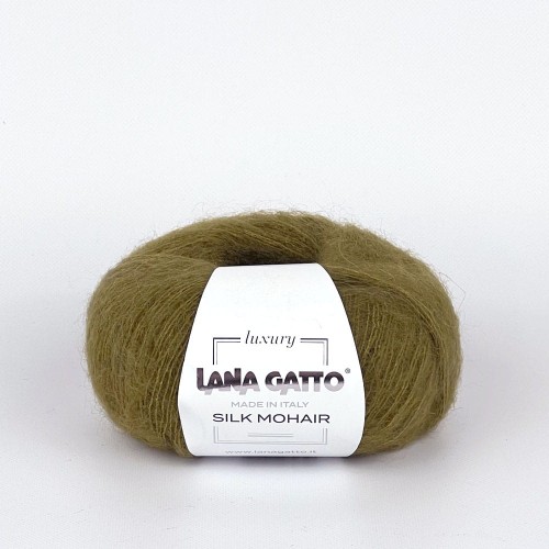Włóczka Silk Mohair 30142 Verde asparago