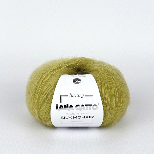 Włóczka Silk Mohair 30143 Verde limone