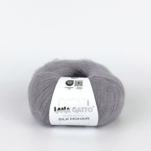 Włóczka Silk Mohair 30145 Grigio