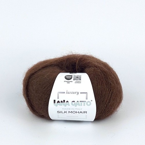 Włóczka Silk Mohair 30482 Marrone