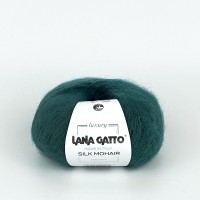 Włóczka Silk Mohair 30486 Verdone - mieszanka kidmoheru z jedwabiem