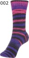 przykład skarpety z włóczki Funky double socks kolor 02