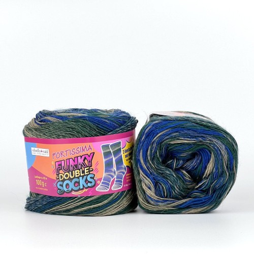 Włóczka Fortissima Funky Double Socks 03