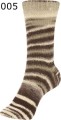 przykładowa skarpetka z włóczkii Funky Double sock 05