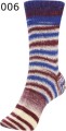 przykładowa skarpetka z włóczki funky double socks