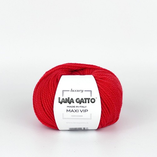 Włóczka Maxi Vip 1010 Rosso mieszanka