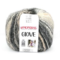 Włóczka Giove 608 - multikolorowy duży motek 300g