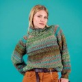 sweter z włóczki giove kolor 607