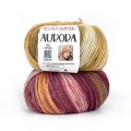 Włóczka Aurora 611 mulikolorowa wełna merino extrafine