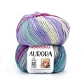 multikolorowa włóczka aurora