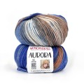 Włóczka Aurora 617 mulikolorowa wełna merino extrafine