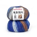 kolorowa włóczka merino extrafine