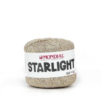 Włóczka Starlight 833 Light Gold z połyskiem metalicznym