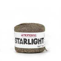 Włóczka Starlight 834 Old Gold z połyskiem metalicznym