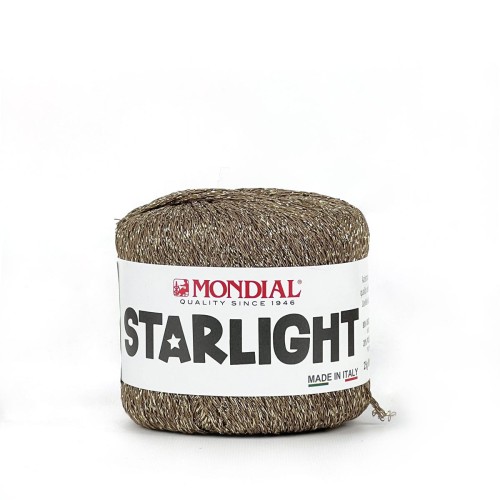 Włóczka Starlight 834 Old Gold z połyskiem metalicznym