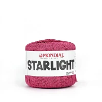 Włóczka Starlight 837 Fuchsia z połyskiem metalicznym