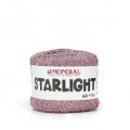 Włóczka Starlight 838 Pink z połyskiem metalicznym