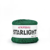 Włóczka Starlight 843 Green z połyskiem metalicznym