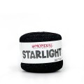 Włóczka Starlight 845 Black z połyskiem metalicznym